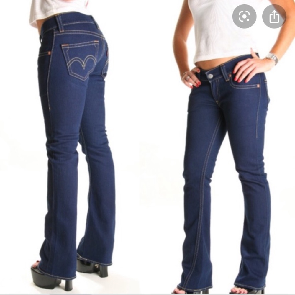 VINTAGE Levi’s! 2pair- both 11 long bootcut
